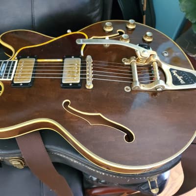 1969 Gibson Es-355 Custom Walnut~100% Original~ Professional Grade Top Of The Line Pre Norlin w no issues 
 Nice as they get image 5