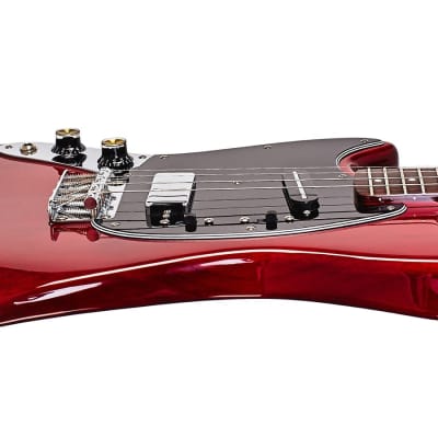 Eastwood Warren Ellis Tenor 2P LH Solid Alder Body Bolt-on Maple Neck 4-String Tenor Electric Guitar For Lefty Players image 4