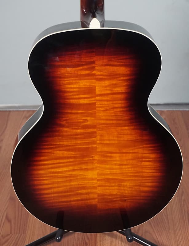 The Loar LH-600 Acoustic Archtop Guitar, Vintage Sunburst | Reverb