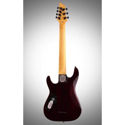 Schecter Omen Extreme 7-String Electric Guitar, Black Cherry image 6