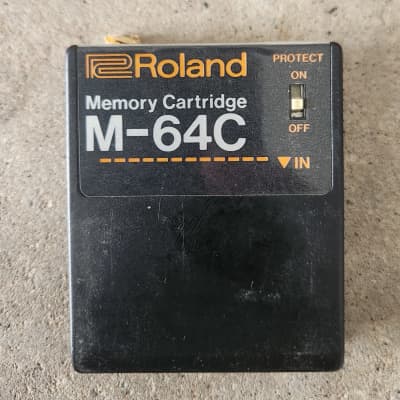 Roland M-64C Memory Cartridge for TR-707, TR-727, TR-909, JX-3P, JX-8P, JX-10