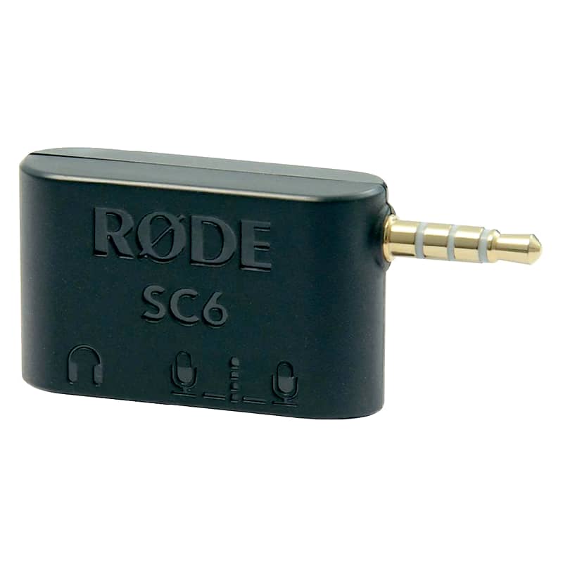 RODE SC6 Dual TRRS Input and Headphone Output for Smartphones image 1