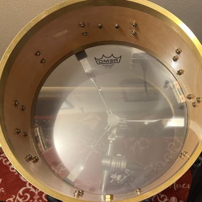 DW Collector's Series  Brass Edge 7x14" Snare Drum  2000s image 8
