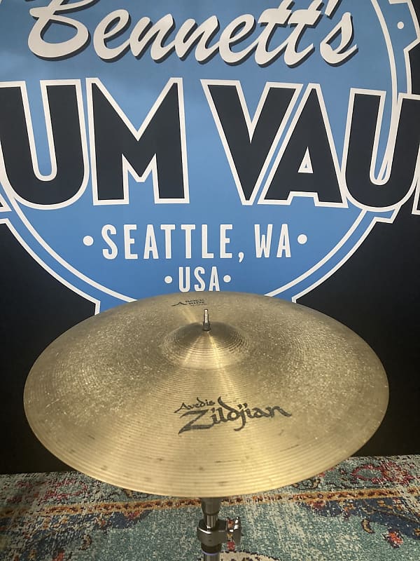 Zildjian Bun E. Carlos, Cheap Trick 21" Rock Ride Cymbal, Used In Studio Sessions, Signed! (#S 31) 1990s image 1