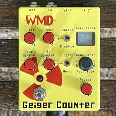 WMD Geiger Counter Digital Destruction Guitar Pedal