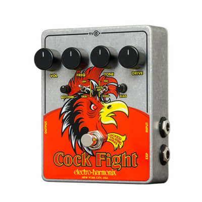 Electro Harmonix Cock Fight Cocked-Wah Pedal image 1