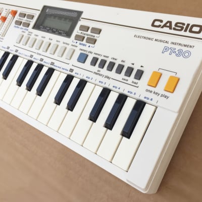 1980 VTG CASIO PT-30 Portable Keyboard Electronic deals Music Synthesizer Japan RARE