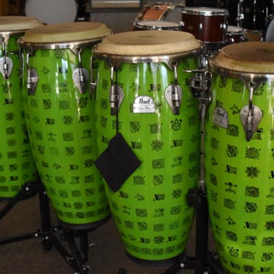 Pearl Richie Flores Signature Congas 12.25, 11.5 (2), 9.25