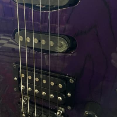 90's Early body ESP Mirage- Transparent Purple image 4