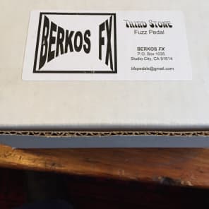 Berkos Third Stone Fuzz | Reverb