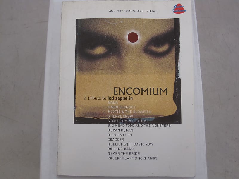 Encomium A Tribute to Led Zeppelin Sheet Music Song Book Guitar Tab Tablature image 1
