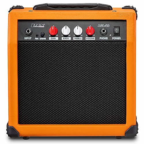 LyxPro Electric Guitar Amp 20 Watt Guitar Amplifier W Built in