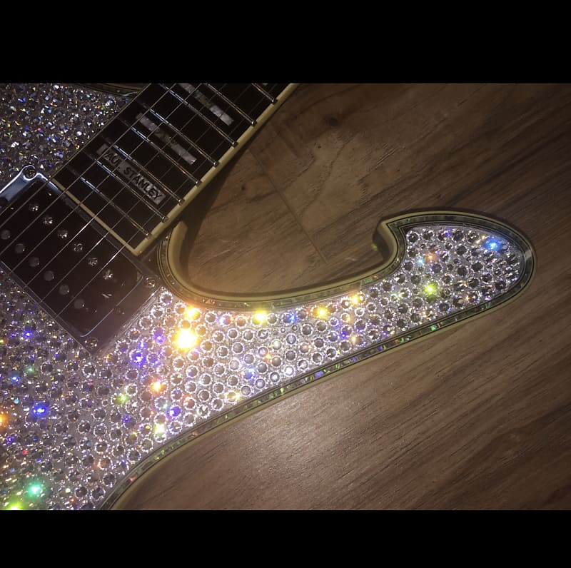 Ibanez Paul Stanley Model PS120 Rhinestone Custom Clear | Reverb