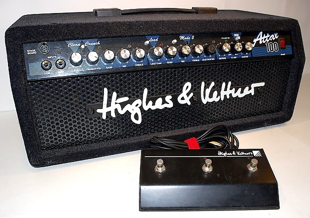 Hughes & Kettner Attax 100a Amplifier Head w/Footswitch | Reverb