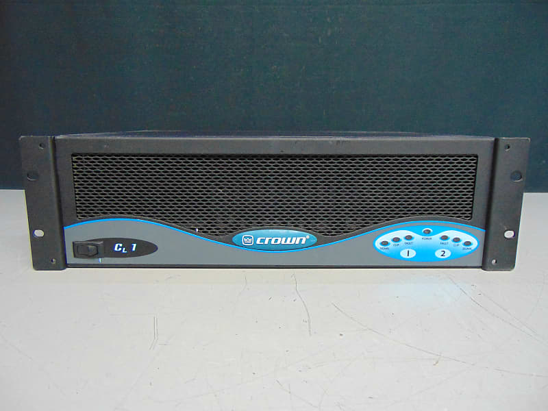 Crown CL1 2Channel Power Amplifier Reverb