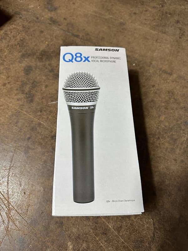 Samson Q8x Supercardioid Dynamic Microphone 2022 - Present - | Reverb