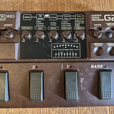 Korg Toneworks G2 Acoustic Guitar Processor w/ Box + Power Supply