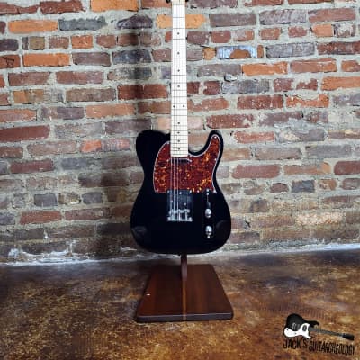 Nashville Guitar Works NGW125BK T-Style Electric Guitar w/ Maple Fretboard (Black Finish) image 2