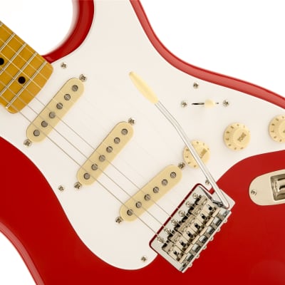 Squier Classic Vibe Stratocaster '50s, Maple Fingerboard, Fiesta Red image 2