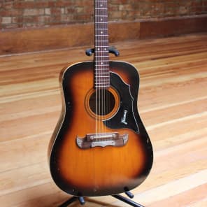 Framus Texan 12 String 5/296 1969 Black Rose Sunburst | Reverb