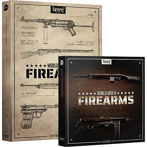 boom LIBRARY World War II Firearms BUNDLE (DESIGNED AND CONSTRUCTION KIT) image 1