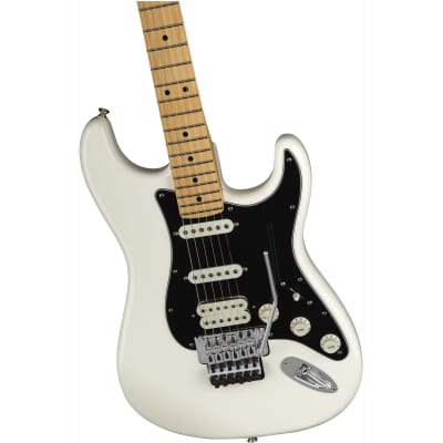 Fender Player Stratocaster with Floyd Rose, Maple Fingerboard, Polar White image 3
