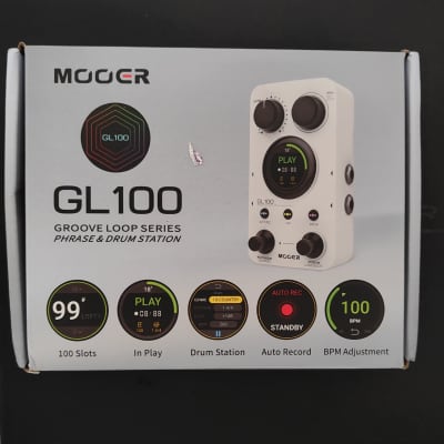 Mooer Audio GL100 Groove Loop Phrase and Drum Station [USED] image 2