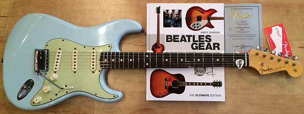 Beatles fender sale stratocaster