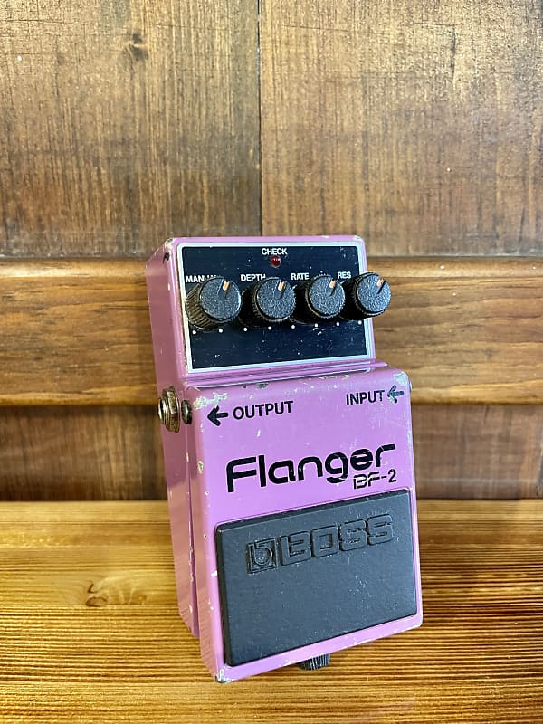 Boss BF-2 Flanger 1980-1984 (Black Label) Made In Japan