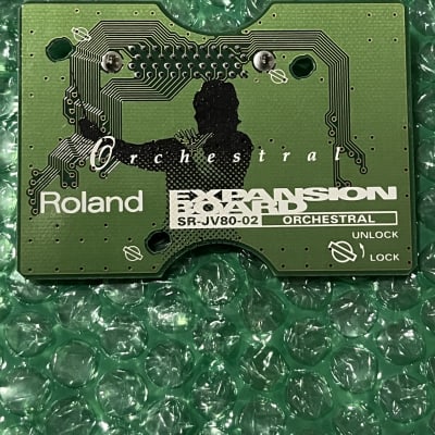 Roland SR-JV80-02 Orchestral Expansion Board 1990s - Green
