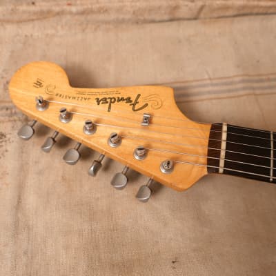 Fender Jazzmaster 1961 - Shoreline Gold - Refin image 16