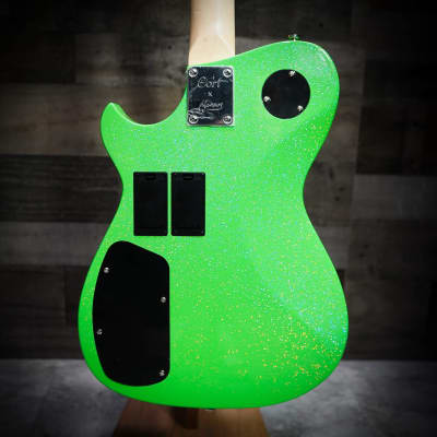 Cort Manson Alien Sparkle Electric Guitar w/Sustainiac and XY Pad image 5