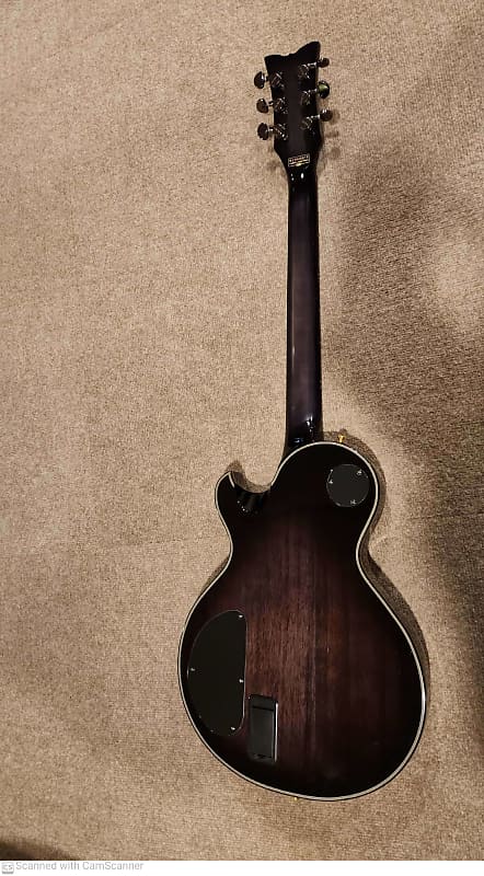 Schecter Hellraiser Hybrid Solo-II 2010s - Trans Black Burst