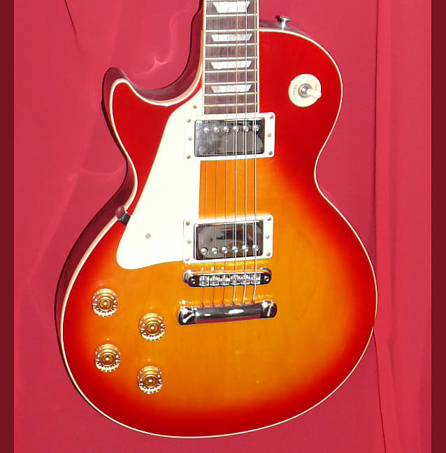 Gibson U.S.A. LEFTY  Les Paul Standard 1995 Cherry Sunburst -  Left Handed LPS w orig hardcase image 1