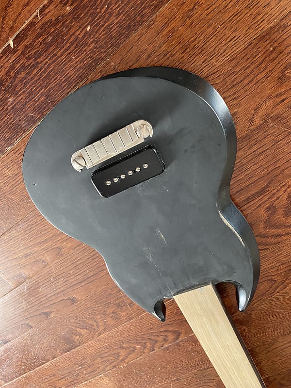 Illbread Electronics  SGish 2023 Unfinished project Guitar Gibson P-90 ABM wraparound bridge Grover machine heads image 1