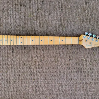 1987 Fender Squire Japan Stratocaster Maple Neck With Tuners | Reverb