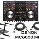 Denon DJ DNMC6000MK2 Professional Digital Mixer and Controller + Free Laptop Stand and XLR Cbales.