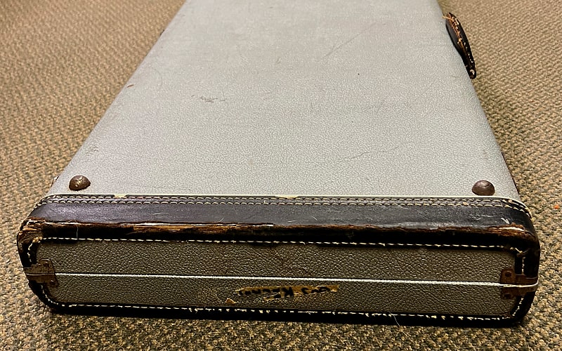 Vintage Rickenbacker Hard Case 360, 330, 370 1960's - Silver