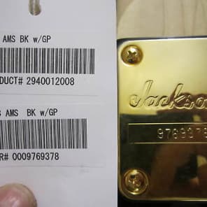 Jackson RR3 Randy Rhoads Blk/Gold
