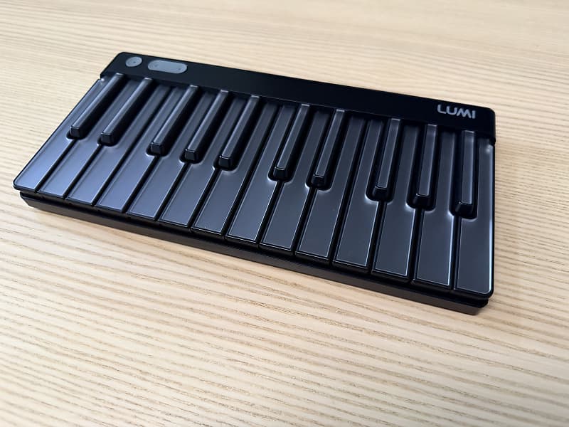 Roli LUMI Keys MIDIキーボード Snapcase付き ROLI Lumi Keys MIDI Keyboard with Black Snap Case | Reverb