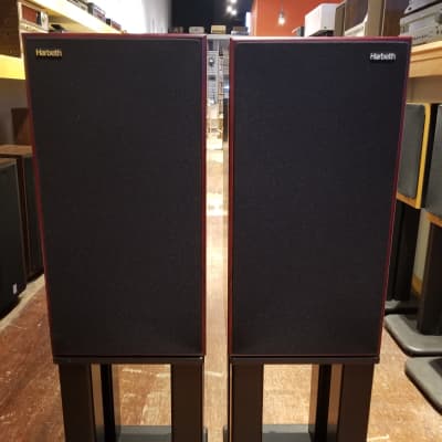 Harbeth Super HL5 Plus Rosewood Speakers w/ Boxes & Certificate Fantastic Sound - Store Demos image 7