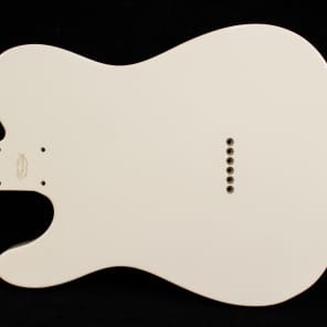Fender USA Genuine Replacement Alder Telecaster Guitar Body, Olympic White image 2