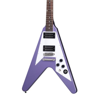 Epiphone Kirk Hammett 1979 Flying V, Purple Metallic image 1