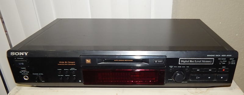 Sony MDS-JE520 Minidisc player recorder | Reverb