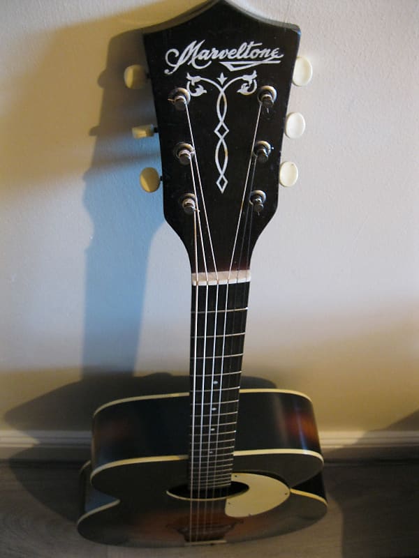 MARVELTONE/ ギター Kay Marveltone Vintage c.1940 Chicago USA Sunburst Spruce