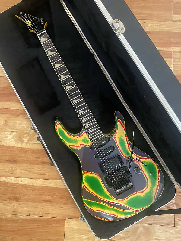 Kaman music GTX 33  エレキギター Used Kaman GTX 33 BLACK CRACKLE Solid Body Electric Guitar