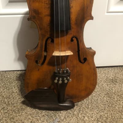 Custom Unique and Homemade Violin 4/4 Full Size -  Made in Colorado 1950s? image 8