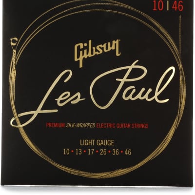 Gibson Les Paul Premium Electric Guitar Strings, Light 10-46 for sale