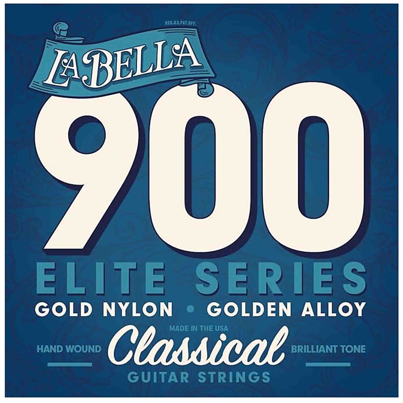 LaBella 900 Elite Gold Nylon/Polished Golden Alloy image 1