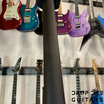 Schecter USA Custom Shop Nick Johnston Traditional Electric Guitar w/ Case-Lake Placid Blue over 3-Tone Sunburst (Heavy Relic) image 18